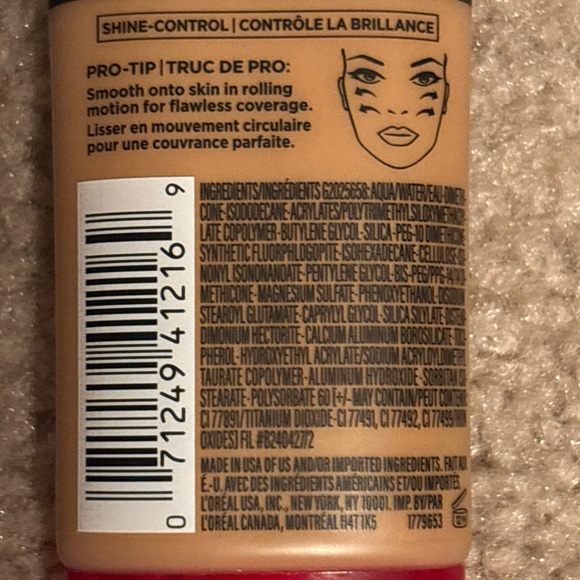 L'Oreal Paris Infallible Pro-Matte Foundation Golden Sun #108.4~ 1 fl oz New - Picture 9 of 13